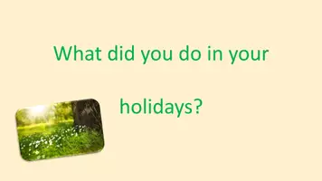 Vorschau - Fördermaterial/Inklusion - Talking about holidays in class - Pictures - Questions - Seite 2
