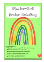 Vorschau - Arbeitsblätter - Starter-Set erster Schultag - Deckblatt