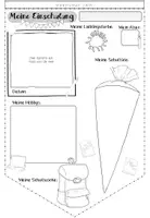 Vorschau - Arbeitsblätter - Erinnerung an die Einschulung (Wimpelkette) - Seite 3