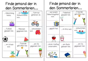 Vorschau - Spiele - Kennenlernspiel - Finde jemand der... Bingo - Seite 1