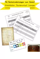 Vorschau - Stundenentwürfe - Escape Room: Mit Rechtschreibstrategien zum Schatz - Deckblatt