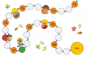 Vorschau - Spiele - Sprachförderung im Herbst: Würfelspiel (Anybook Reader, DaZ/DaF)) - Seite 2