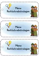 Vorschau - Mal- und Bastelvorlagen - Merkfächer: Rechtschreibstrategien des Tintobuches - Seite 3