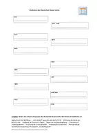 Vorschau - Arbeitsblätter - Zeitleiste "Deutsches Kaiserreich" (mit Lösung) - Deckblatt