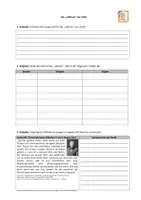 Vorschau - Arbeitsblätter - Arbeitsblatt "Julikrise 1914" (mit Lösung) - Deckblatt