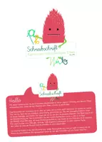 Vorschau - Fördermaterial/Inklusion - Schreibschriftkartei - groß und klein getrennt - österreichische Schreibschrift - Seite 1