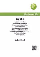 Vorschau - Arbeitsblätter - Arbeitsheft Bruchrechnen mit Erklärvideos, Onlineübungen und Lösungen - Seite 2