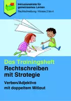 Vorschau - Arbeitsblätter - Das Trainingsheft: Verben/Adjektive mit doppeltem Mitlaut - Deckblatt