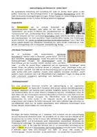 Vorschau - Arbeitsblätter - Arbeitsblatt "Judenverfolgung & Holocaust" (mit Lösung) - Deckblatt