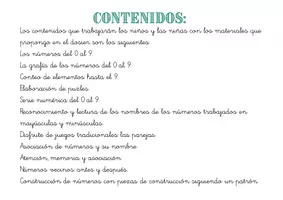 Vista previa - Hojas de trabajo - Recursos para tu rincón de lógico-matemática. - página 1