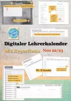Vorschau - Lehrpläne/Lehrermaterial - LehrerInnenplaner 22:23 10 Stunden neutral - Deckblatt