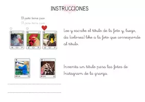 Vista previa - Unidades / Secuencias / Situaciones de Aprendizaje - Iniciación a la lectoescritura Granja - página 1