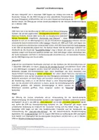 Vorschau - Arbeitsblätter - Arbeitsblatt "Mauerfall und Wiedervereinigung" (mit Lösung) - Deckblatt