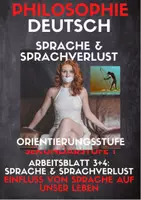 Vorschau - Arbeitsblätter - Arbeitsblatt 3+4: Sprachverlust & Spracheinfluss - Seite 1
