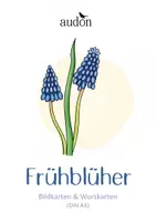 Vorschau - Fördermaterial/Inklusion - Frühblüher - DaZ Wortschatz Frühling - Bildkarten & Wortkarten - DIN A4 - Bild- Wortkarten - Tafelmaterial - Zuordnungskarten - Deckblatt