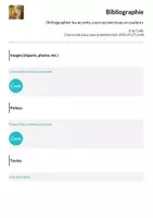 Aperçu - Préparation de séance / Séance complète - Orthographier les accents, cours et exercices en couleurs - Page 1