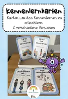 Vorschau - Bildkarten - Kennenlernkarten für die ersten Stunden - Deckblatt