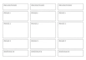Vorschau - Arbeitsblätter - Übersichten Projektplanung in Phasen für SuS (PPTX, PDF) - Seite 3
