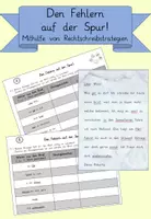 Vorschau - Stundenentwürfe - Den Fehlern auf der Spur mit Rechtschreibstrategien (STARK) - Deckblatt
