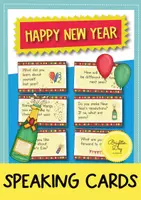 Vorschau - Fördermaterial/Inklusion - New Year's Speaking Cards; 39 Gesprächskarten (Englisch) - Deckblatt