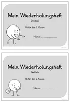 Vorschau - Arbeitsblätter - Materialpaket: Wiederholungshefte Klasse 1 Deutsch & Mathe - Seite 3