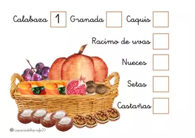 Vista previa - Hojas de trabajo - Material otoño bits, puzles, sumas y restas - página 2