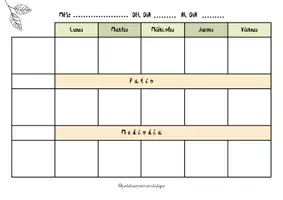 Vista previa - Para docentes: organización, planificación y formación - PROGRAMADOR SEMANAL CAT-CAST - página 2