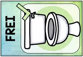 Vorschau - Poster - Toilettenampel – Toilettengang organisieren | Toilettenschilder fürs Klassenzimmer - Seite 1