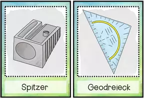 Vorschau - Präsentationen/Tafelbilder - Arbeitsmittel/Arbeitsmaterial bereitlegen - Tafelmaterial (Schulsachen) Version 2021 - Seite 2