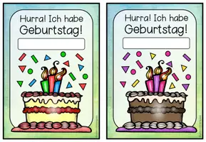 Vorschau - Poster - Geburtstagsschilder fürs Klassenzimmer | Geburtstagsritual und Classroom Management - Seite 3