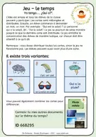 Aperçu - Jeux - Français - Jeu du temps: J‘ai ... Qui a…? - Page 1