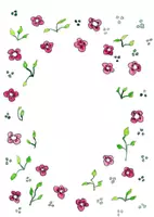 Vorschau - Arbeitsblätter - Aquarell Vorlagen zum Verschenken, Ausfüllen oder Ausmalen - Seite 2