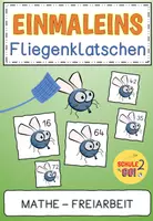 Vorschau - Spiele - Mathe 1x1 Fliegenklatschen Kleines Einmaleins Grundschule - Deckblatt