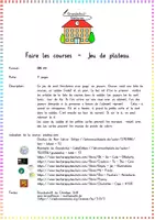 Aperçu - Jeux - Faire les courses - Jeu de plateau - Page 1