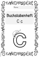 Vorschau - Unterrichtsreihen - Buchstabenheft C | Buchstabeneinführung | Klasse 1 - Seite 1