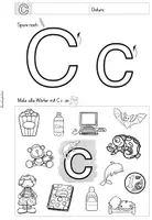Vorschau - Unterrichtsreihen - Buchstabenheft C | Buchstabeneinführung | Klasse 1 - Seite 2