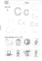 Vorschau - Unterrichtsreihen - Buchstabenheft C | Buchstabeneinführung | Klasse 1 - Seite 3