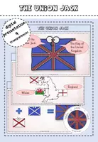 Vorschau - Präsentationen/Tafelbilder - Präsentationsfolien Union Jack - Deckblatt