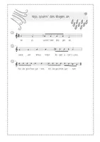 Vorschau - Stundenentwürfe - Hejo, spann den Wagen an - mehrstimmiger Musiziersatz (leicht) - Seite 3