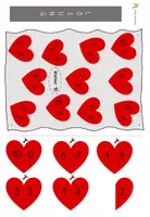 Vorschau - Spiele - Verliebte Zahlen - Zahlenraum 10, Klettmappe - Seite 3