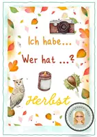 Vorschau - Spiele - Herbst Ich habe, wer hat-Sprachspiel - Deckblatt