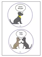 Vorschau - Arbeitsblätter - tägliche Begrüßung, Kreisbuch und Klassenrat Hund - Deckblatt