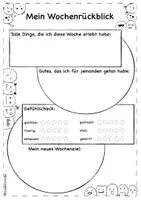 Vorschau - Arbeitsblätter - Wochenreflexion / Wochenrückblick - Seite 2