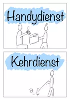 Vorschau - Poster - Klassendienste Sketchnote-Wandschilder mit Namensschildern - Seite 3