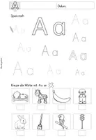 Vorschau - Unterrichtsreihen - Buchstabenheft A | Buchstabeneinführung | Anfangsunterricht Klasse 1 - Seite 3