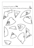 Vorschau - Arbeitsblätter - S, Puzzle, Anlaut, Anfangsunterricht, Buchstabe S - Seite 2