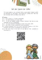 Vorschau - Arbeitsblätter - UR4 Von Aphrodite bis Zeus: Das antike Griechenland - 10. Stunde: Auf den Spuren der Götter (Kollaboratives Recherche-Poster (Steckbriefe)) - Deckblatt