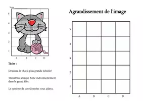 Aperçu - Feuilles d'exercices - ART: Agrandissement de l'image (Word/Pages/PDF) - Page 3