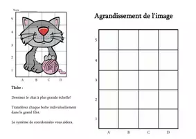 Aperçu - Feuilles d'exercices - ART: Agrandissement de l'image (Word/Pages/PDF) - Page 1