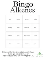 Vorschau - Spiele - Alkenes Bingo - Great for Review and Cover Lessons - Seite 3